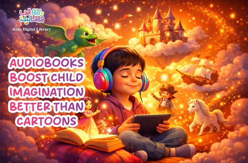 Audiobooks Boost Child Imagination Better Than Cartoons