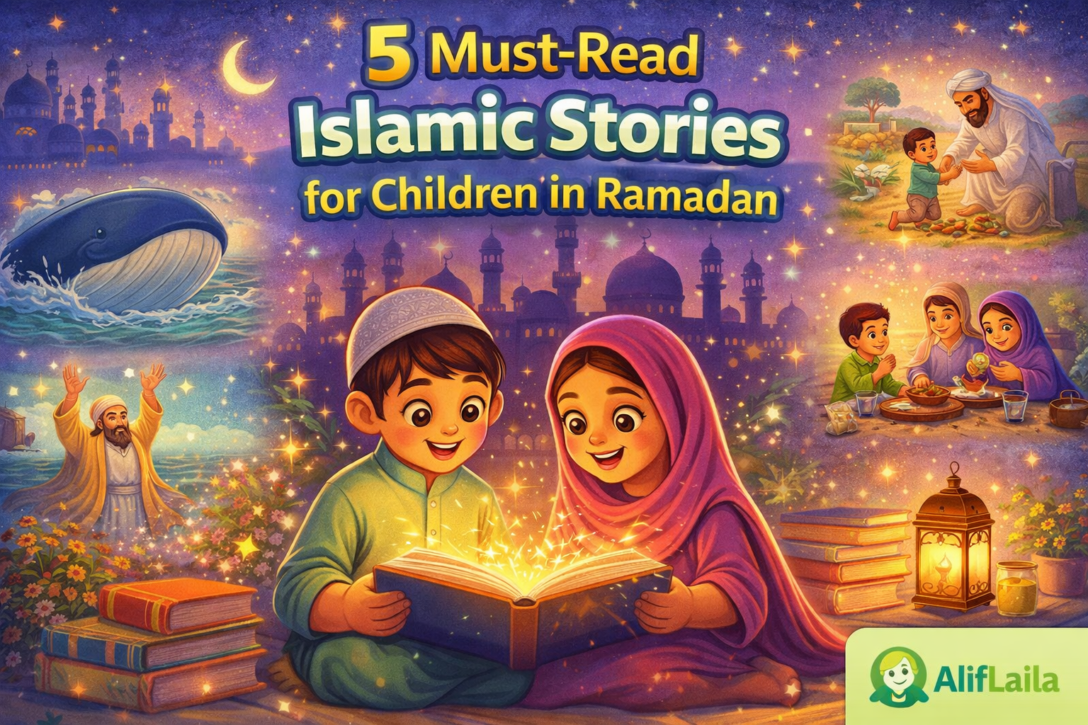 5 Must-Read Islamic Stories for Children in Ramadan