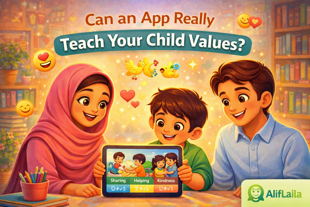 Can An App Really Teach Your Child Values? - AlifLaila