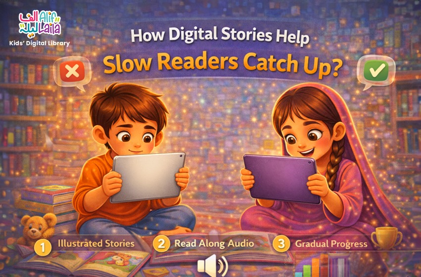 How Digital Stories Help Slow Readers Catch Up?