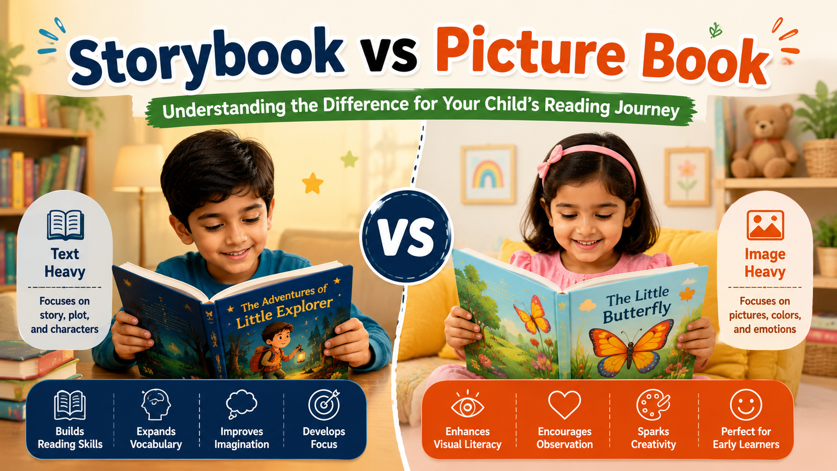 Storybook vs Picture Book
