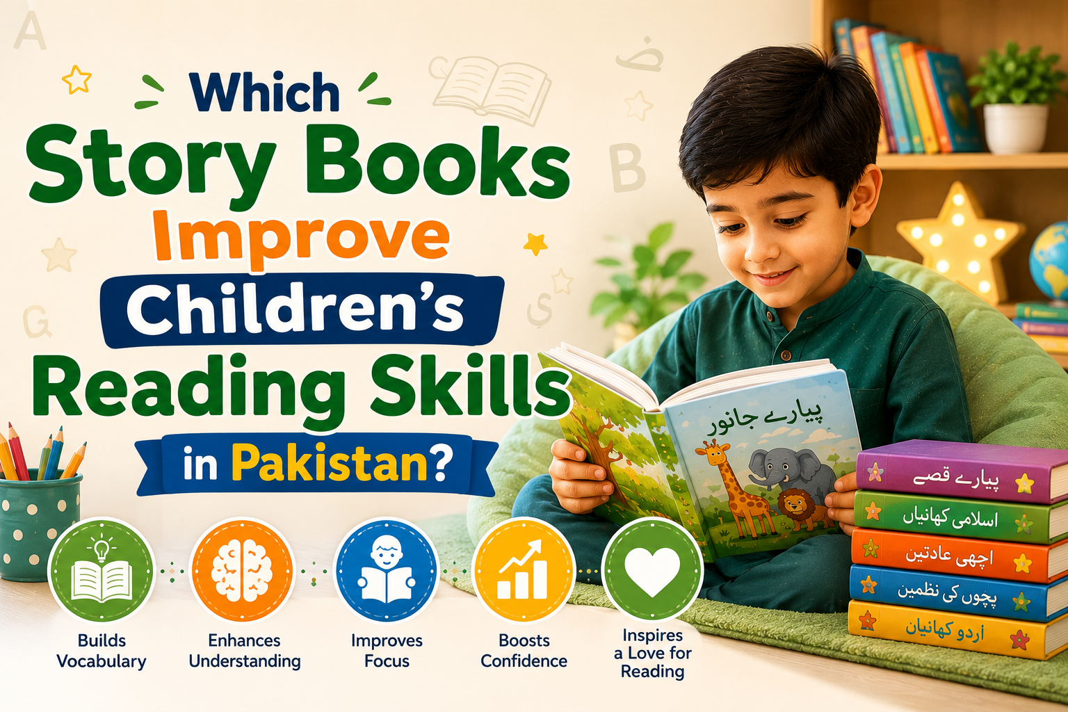Which Story Books Improve Children’s Reading Skills in Pakistan?