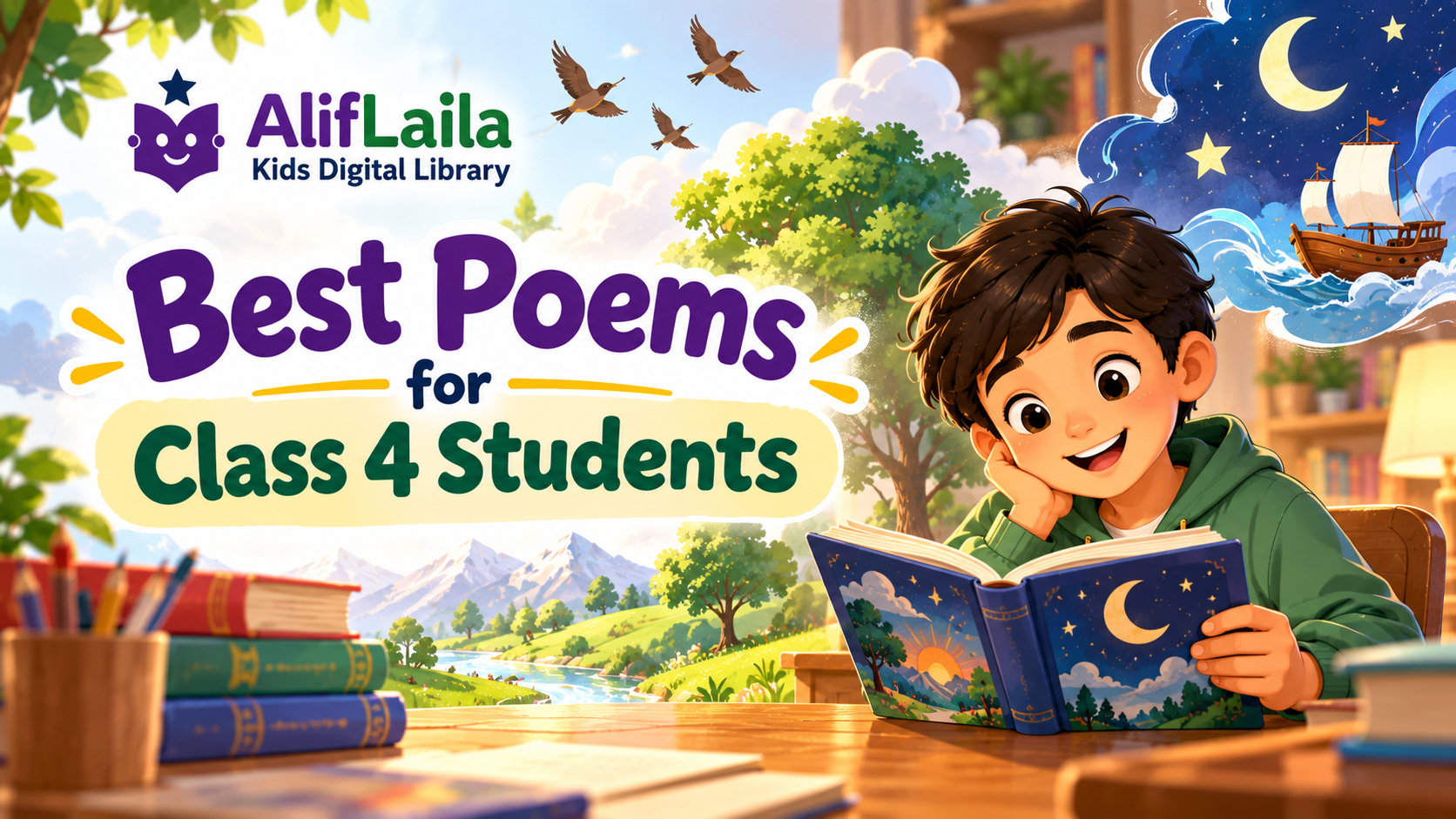 Best Poems for Class 4 Students
