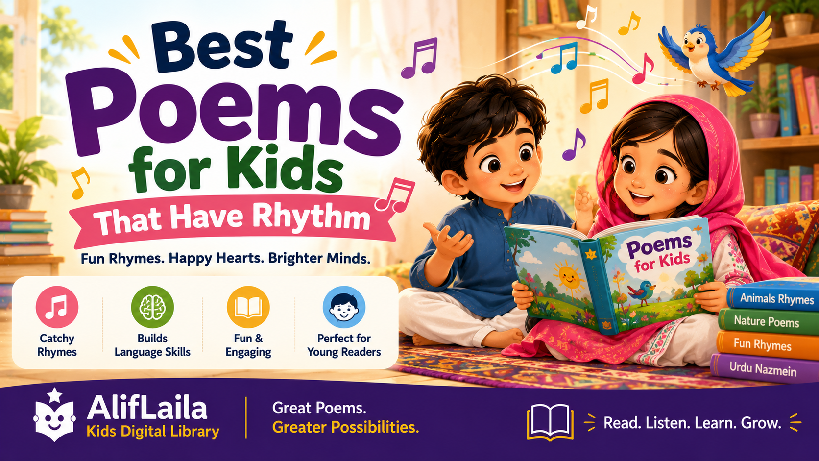 Best Poems for Kids That Have Rhythm